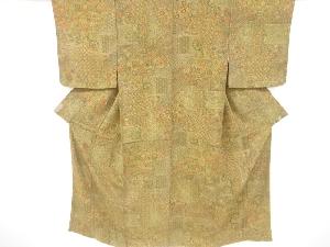 花古典柄小紋着物